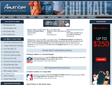 Tablet Screenshot of americansportsbetting.com